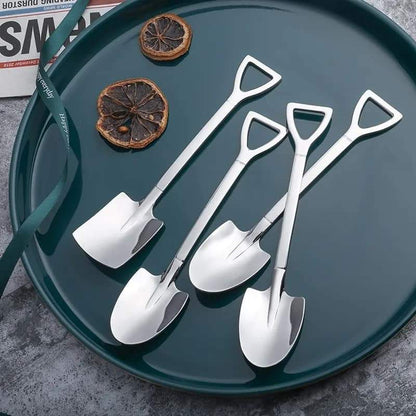 Creative Stainless Steel Spoon Set (2pcs)