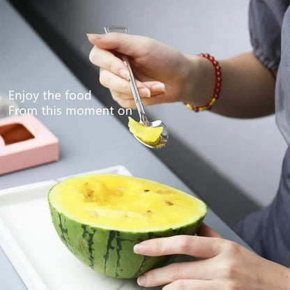Creative Stainless Steel Spoon Set (2pcs)
