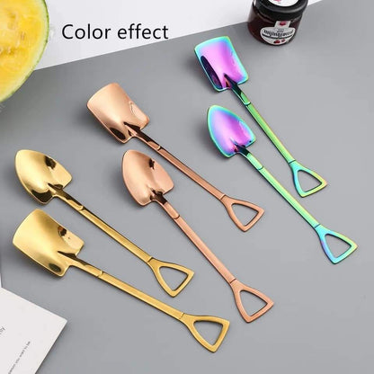 Creative Stainless Steel Spoon Set (2pcs)
