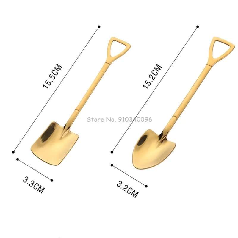 Creative Stainless Steel Spoon Set (2pcs)