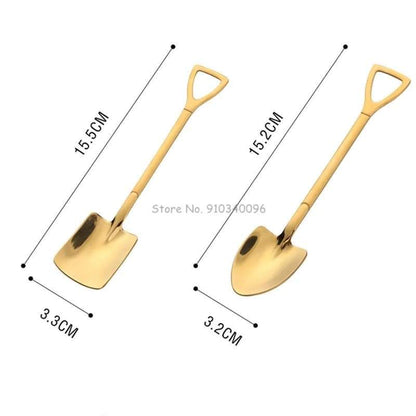 Creative Stainless Steel Spoon Set (2pcs)