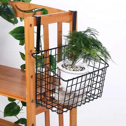 Best quality metallic hanging baskets Metallic storage basket
