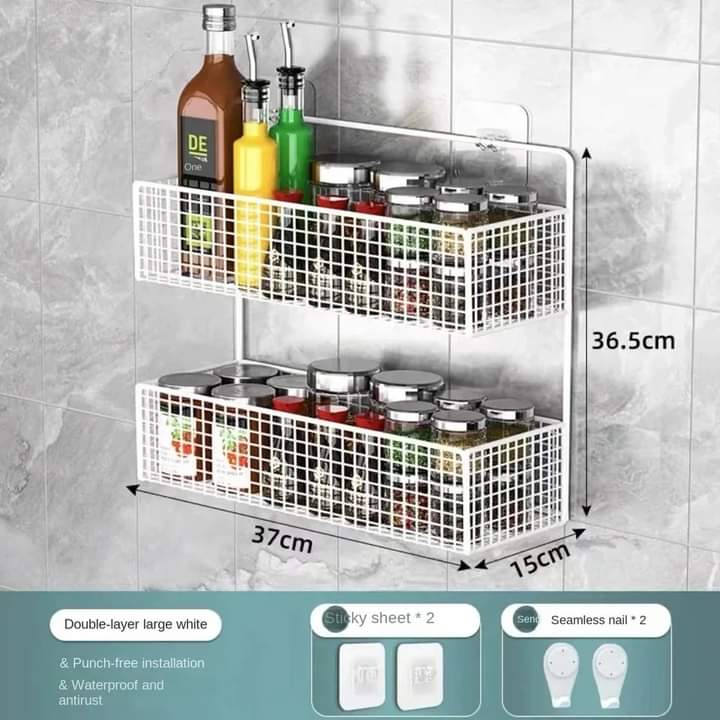 Premium Quality Two layer metallic storage rack