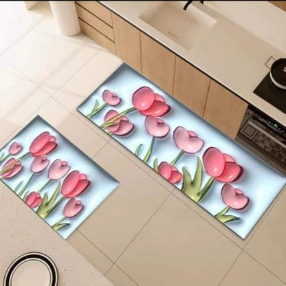 2 Pieces Floor Mats