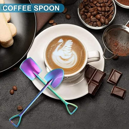 Creative Stainless Steel Spoon Set (2pcs)