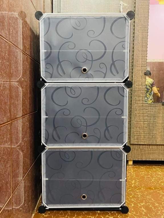Attachable Cube Cabinets & Shoes Rack