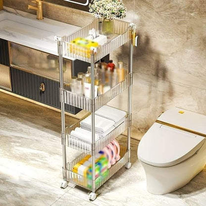 Luxury Acrylic Large Capacity Dressing Table Organizer (Box Packing)