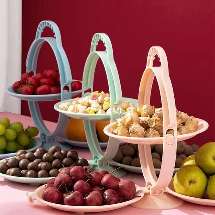 3 in 1 foldable fruit tray