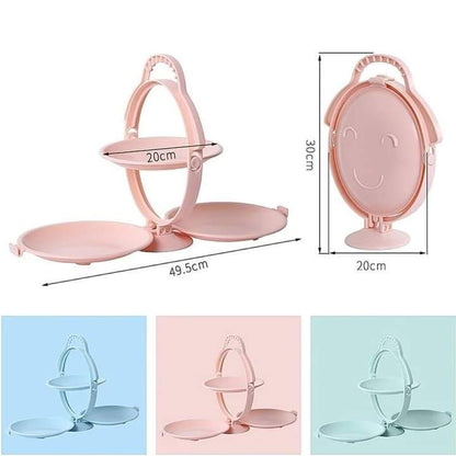 3 in 1 foldable fruit tray