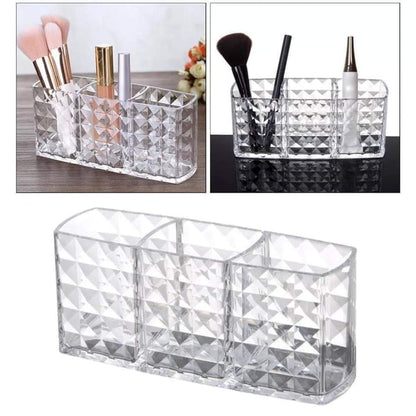 Acrylic Cut Design brush holder