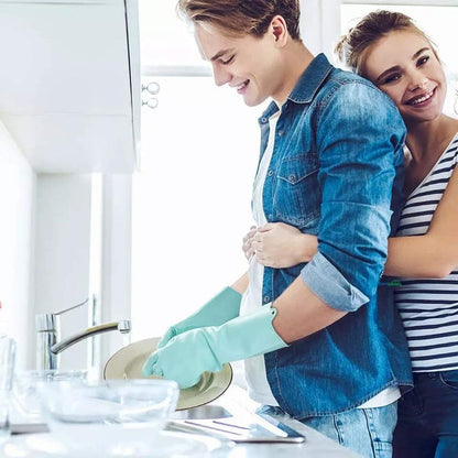 Silicon washing gloves