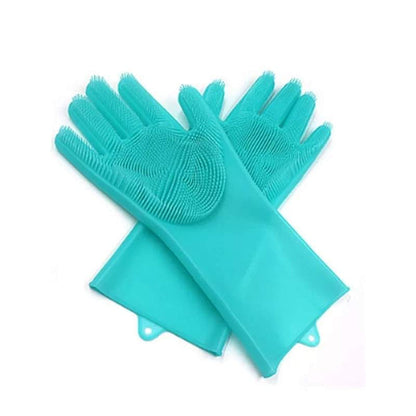 Silicon washing gloves