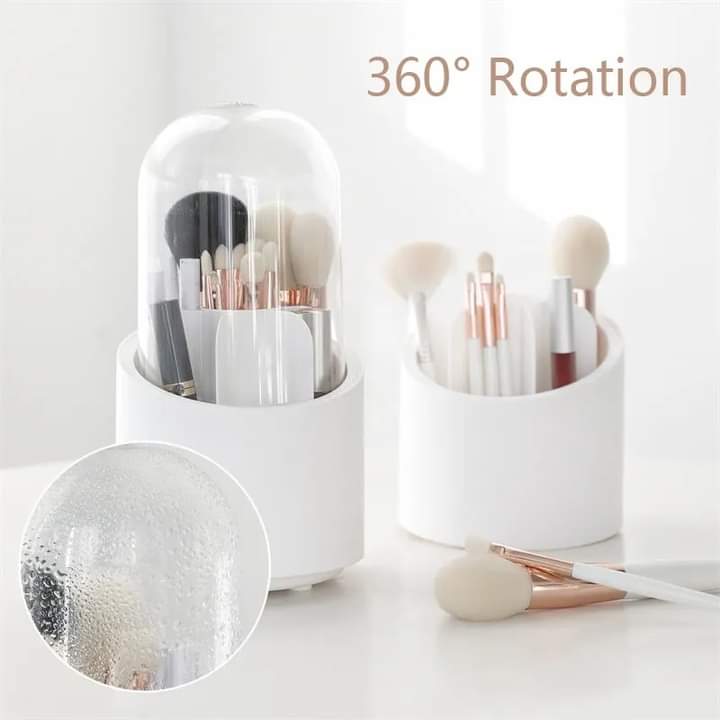 Covered Round Brush Holder