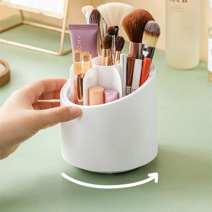 Covered Round Brush Holder