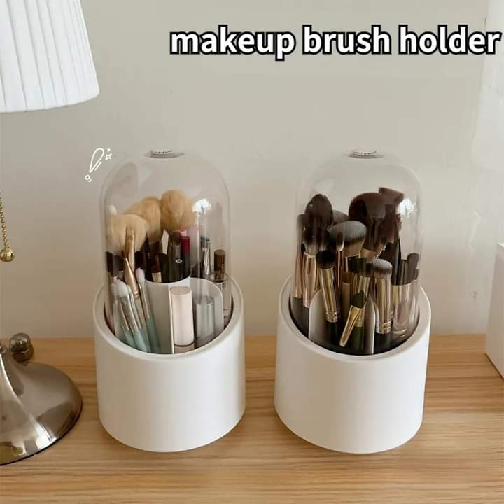 Covered Round Brush Holder