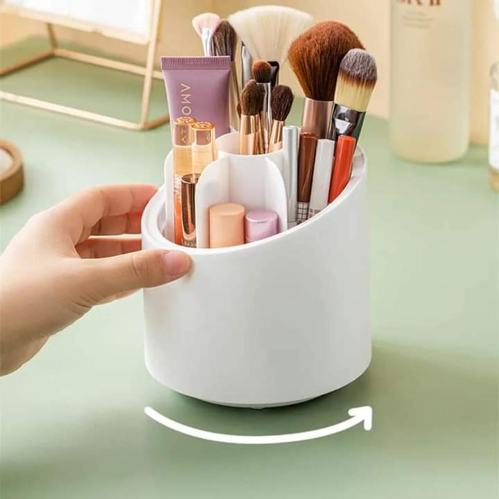 Covered Round Brush Holder