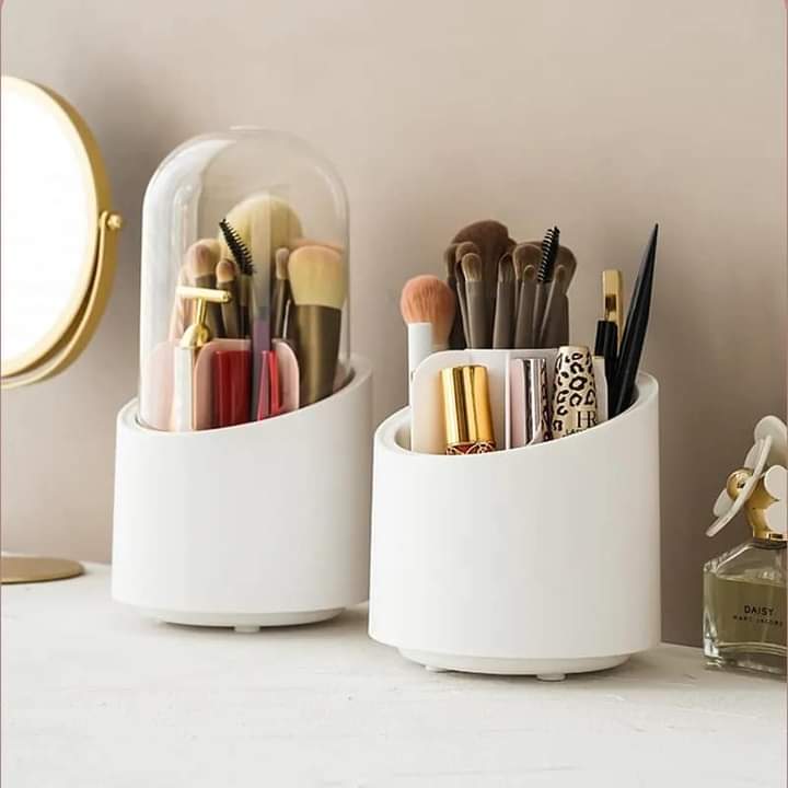 Covered Round Brush Holder