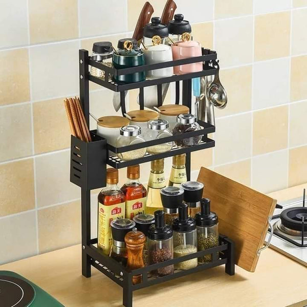 Kitchen organizer rack