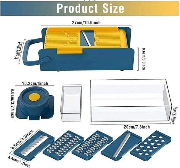 Best quality 6 in 1 vegetable cutter