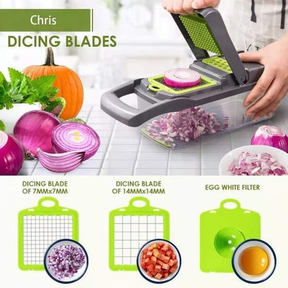 Multi function vegetables cutter