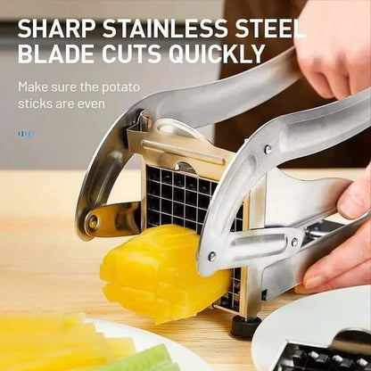 Stainless steel french fries cutter