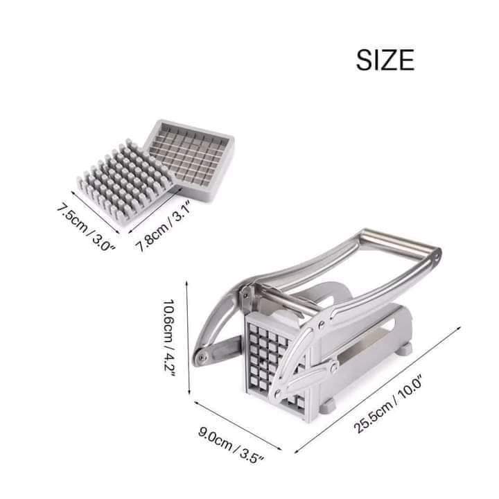 Stainless steel french fries cutter