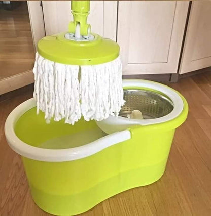 360 degree spin bucket mop