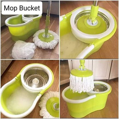 360 degree spin bucket mop