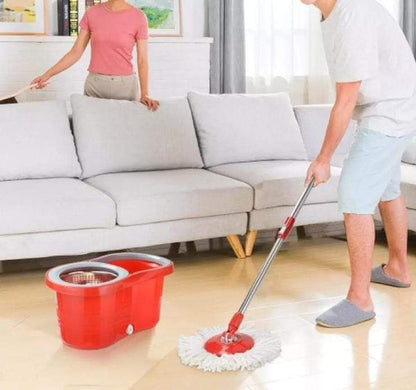 360 degree spin bucket mop