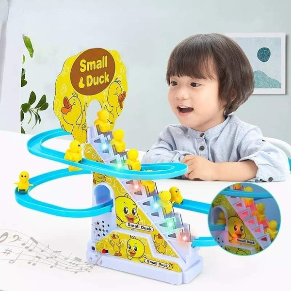 Climbing Duck toy with 3 ducks in box