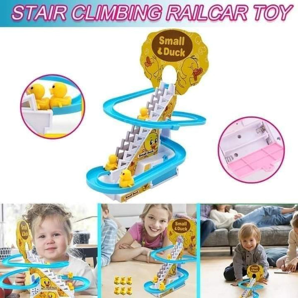 Climbing Duck toy with 3 ducks in box