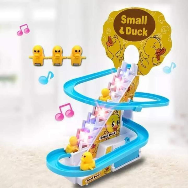 Climbing Duck toy with 3 ducks in box