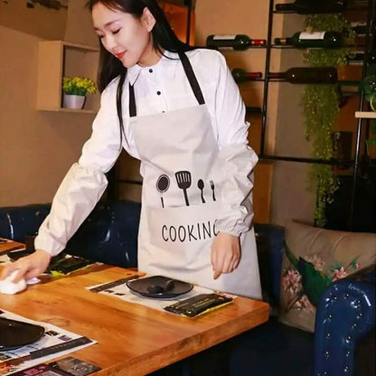 Kitchen water proof apron adjustable for women and men