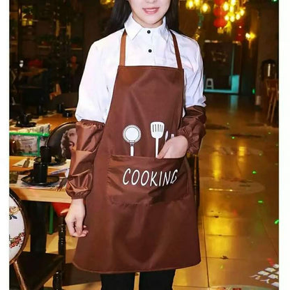 Kitchen water proof apron adjustable for women and men