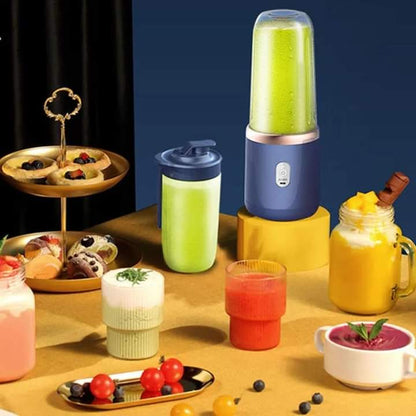 6 Blades Usb Juicer With 300ml Glass