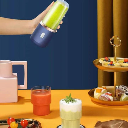 6 Blades Usb Juicer With 300ml Glass
