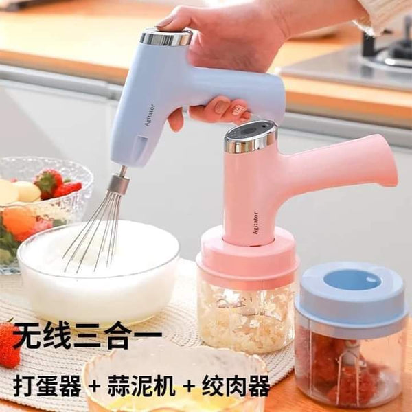 Rechargeable beater and chopper