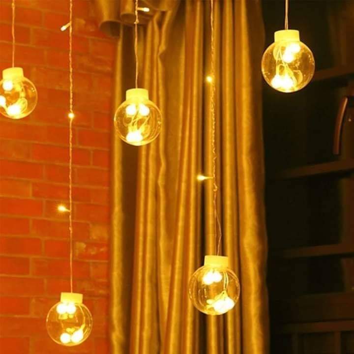 Wishing ball curtain light