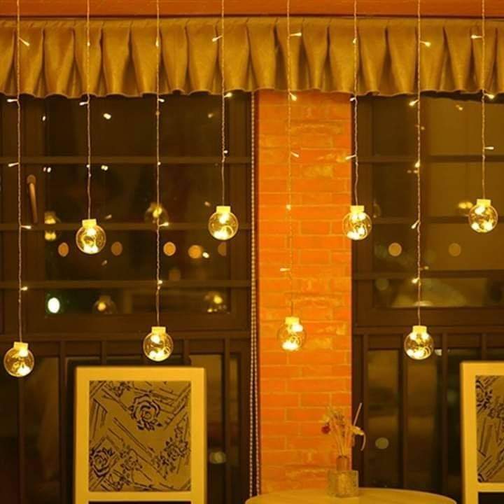 Wishing ball curtain light