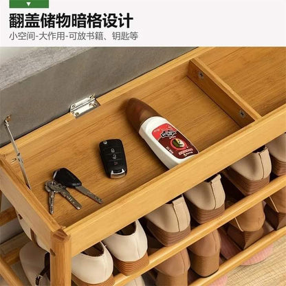 Change shoe stool home door shoe rack