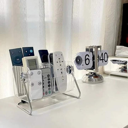 Acrylic 6 Grid Remote And Multipurpose Stand