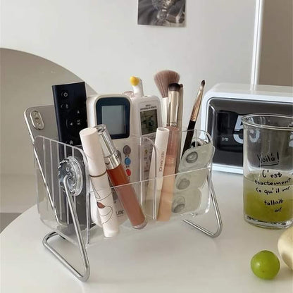 Acrylic 6 Grid Remote And Multipurpose Stand