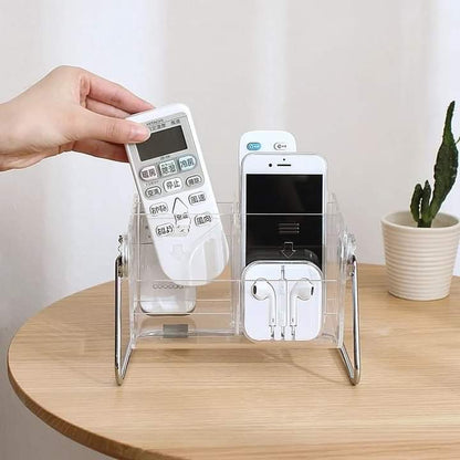Acrylic 6 Grid Remote And Multipurpose Stand
