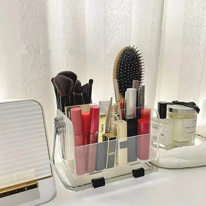 Acrylic 6 Grid Remote And Multipurpose Stand