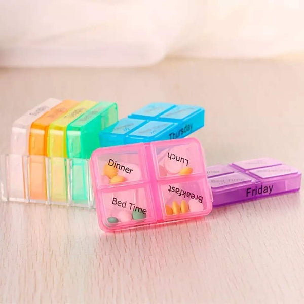 Weekly medicine box ( 4 time a day)