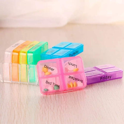 Weekly medicine box ( 4 time a day)