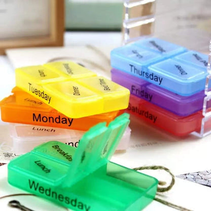 Weekly medicine box ( 4 time a day)