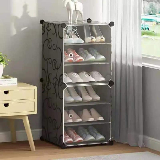 Attachable Cube Cabinets & Shoes Rack