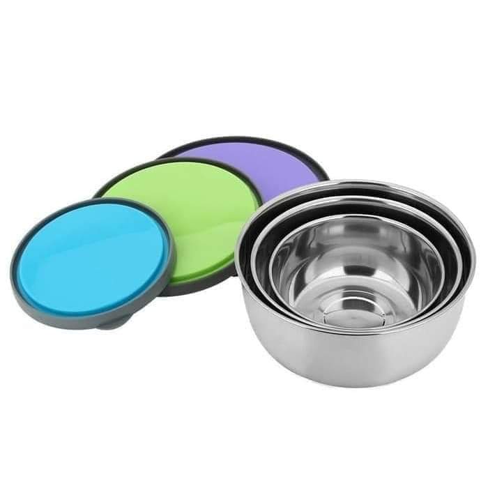 3pcs Set Stainless Steel Bowl