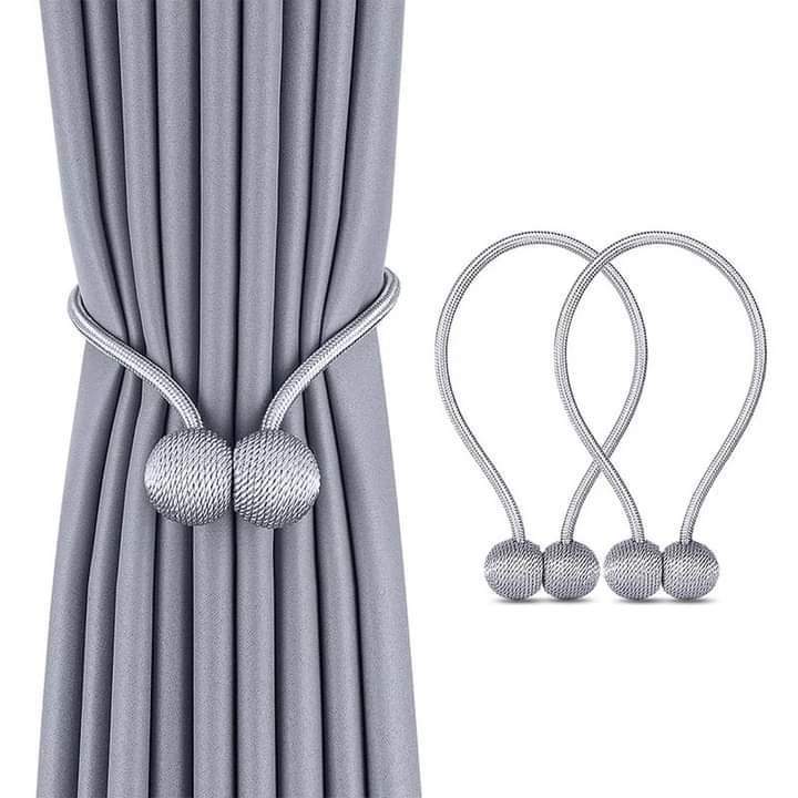 Magnetic Curtain Clip Holder (2Pcs)
